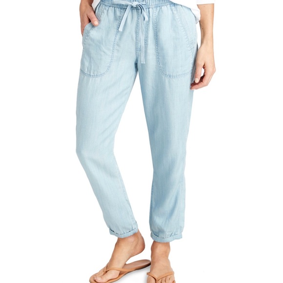 Vineyard Vines Chambray Joggers - Picture 1 of 5